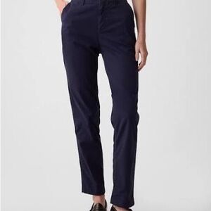 NWT GAP Navy Blue Downtown Khaki size 6 Tall
